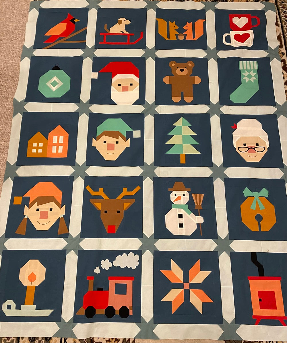 Cozy Holidays QAL 2024 - Participant's Versions