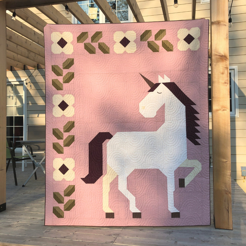 
                  
                    Unicorn Garden Quilt Kit (AGF MAUVELOUS) image 2
                  
                
