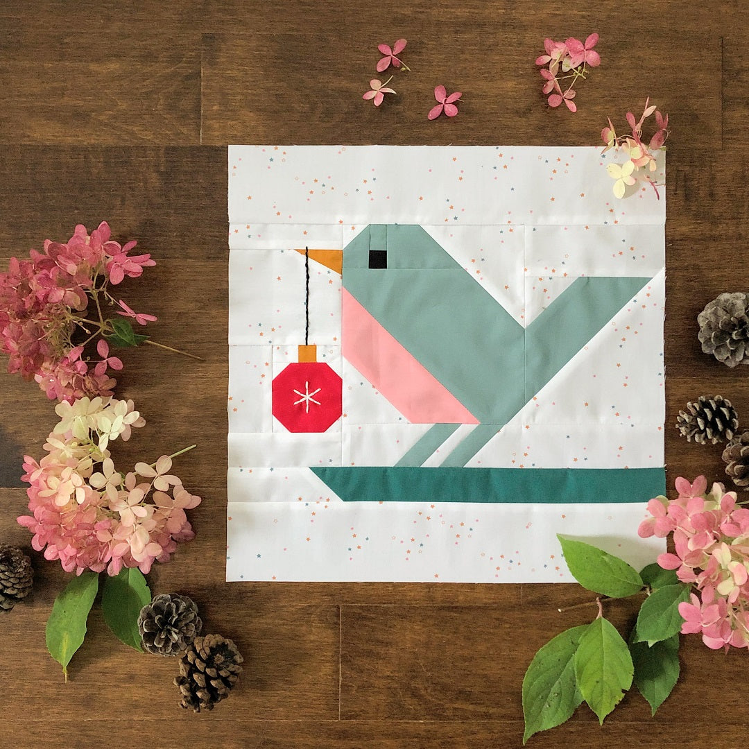 Robin Quilt Block Pattern Block patterns (PDF files) – Apples & Beavers