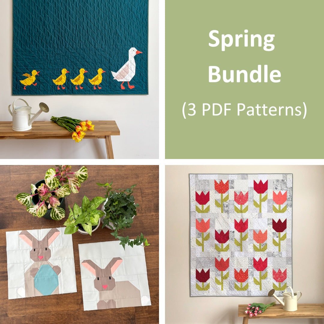 Spring Bundle (set of 3 PDF Patterns) – Apples & Beavers