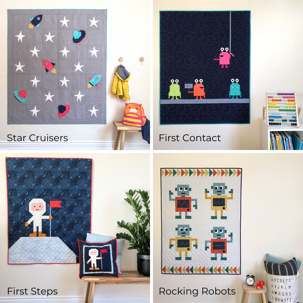 
                  
                    Space Shenanigans - Set of 4 printed patterns image 0
                  
                